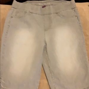 Grey corduroy shorts